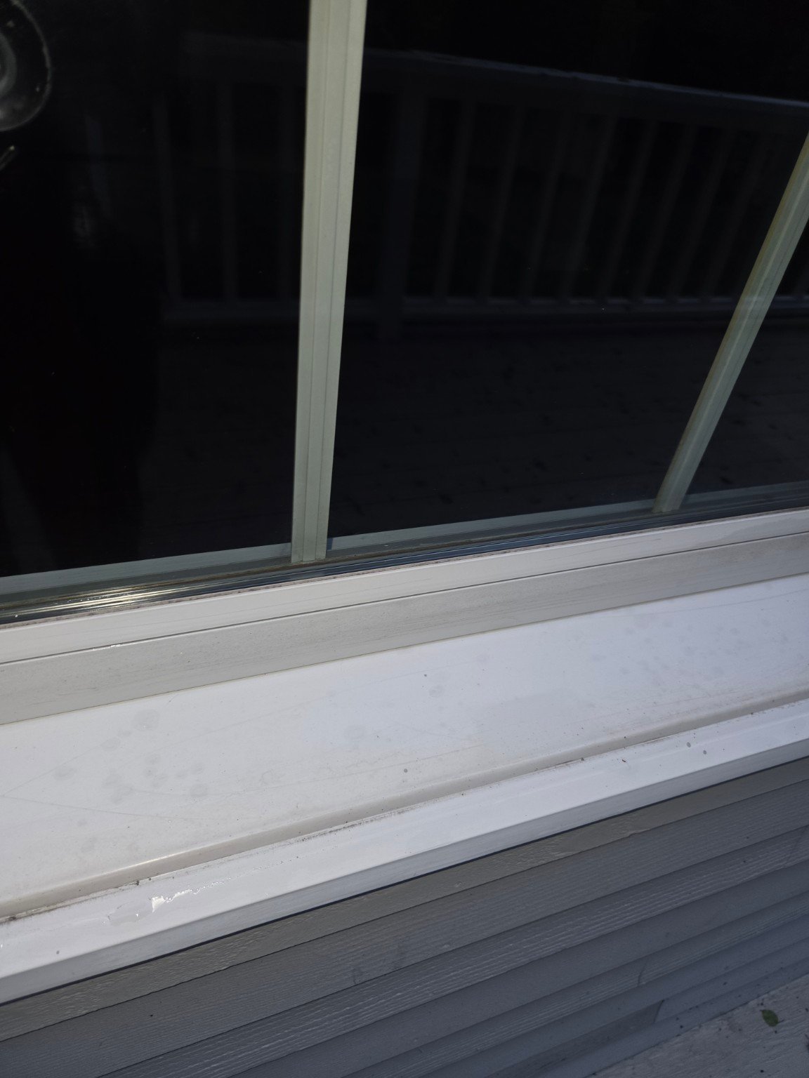 Residential window track and sill cleaning