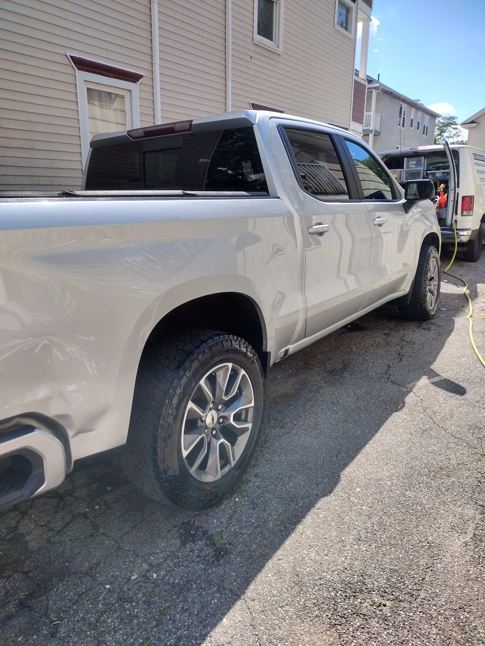 Chevrolet Silverado after exterior detailing